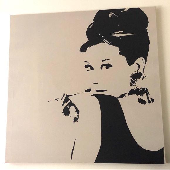 IKEA | Wall Decor | Ikea Audrey Hepburn Wall Picture Large 35 X 35